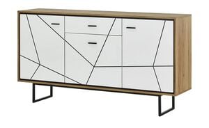 Sideboard  Brolo ¦ holzfarben ¦ Maße (cm): B: 167 H: 90,3 T: 40 Kommoden & Sideboards > Sideboards - Sconto