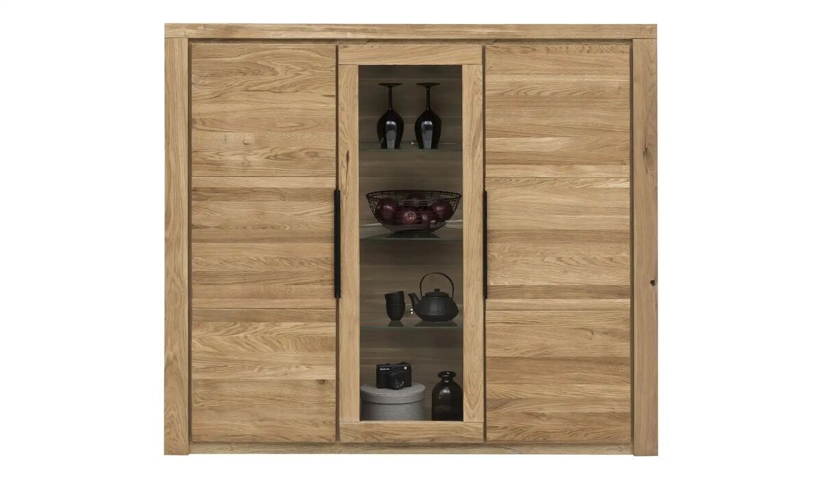 Bild 1 von Highboard  Greta ¦ holzfarben ¦ Maße (cm): B: 160 H: 141 T: 40 Kommoden & Sideboards > Highboards - Sconto