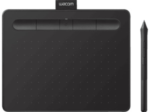 WACOM Intuos S mit Bluetooth Grafiktablett, Schwarz, Schwarz