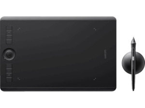 WACOM Intuos Pro medium Grafiktablett, Schwarz, Schwarz