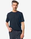 Bild 1 von Herren-Loungeshirt, Baumwolle mit Waffeloptik dunkelblau