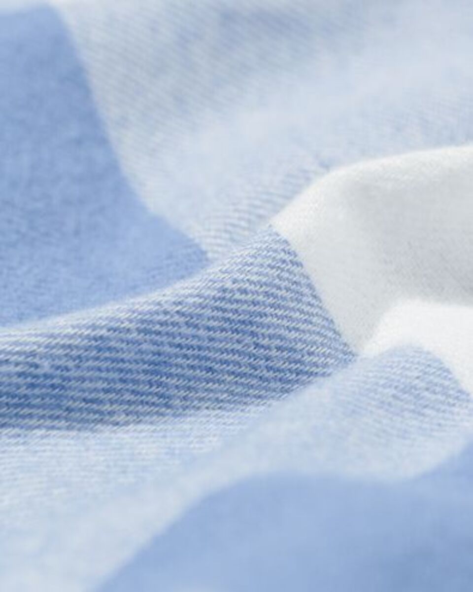 Bild 2 von Damen-Bademantel, Flanell mittelblau