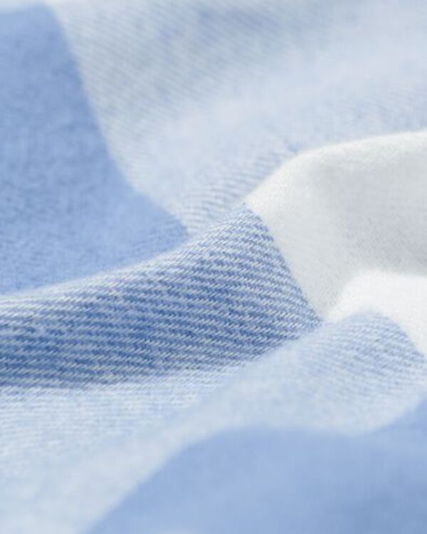 Bild 2 von Damen-Bademantel, Flanell mittelblau