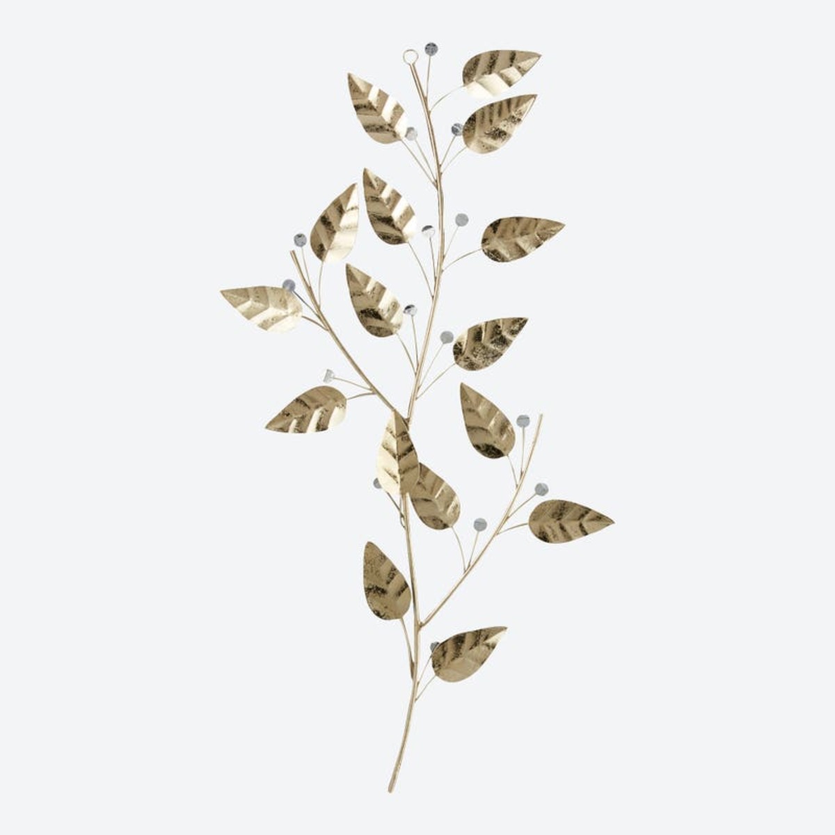 Bild 1 von Wanddekoration mit Blättern, ca. 55cm, Gold