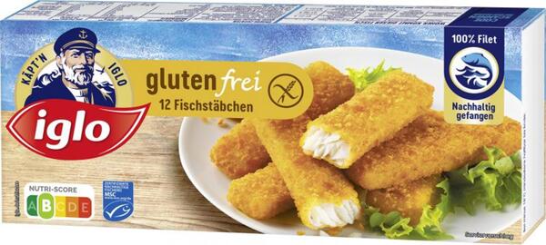 Bild 1 von Iglo Fischstäbchen glutenfrei