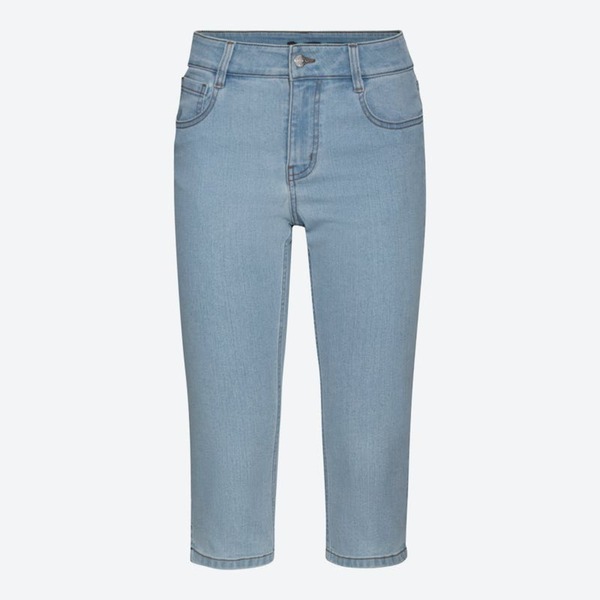 Bild 1 von Damen-Jeans-Caprihose im 5-Pocket-Style, Light-blue