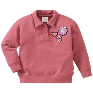 Mädchen Sweatshirt mit Applikationen PINK