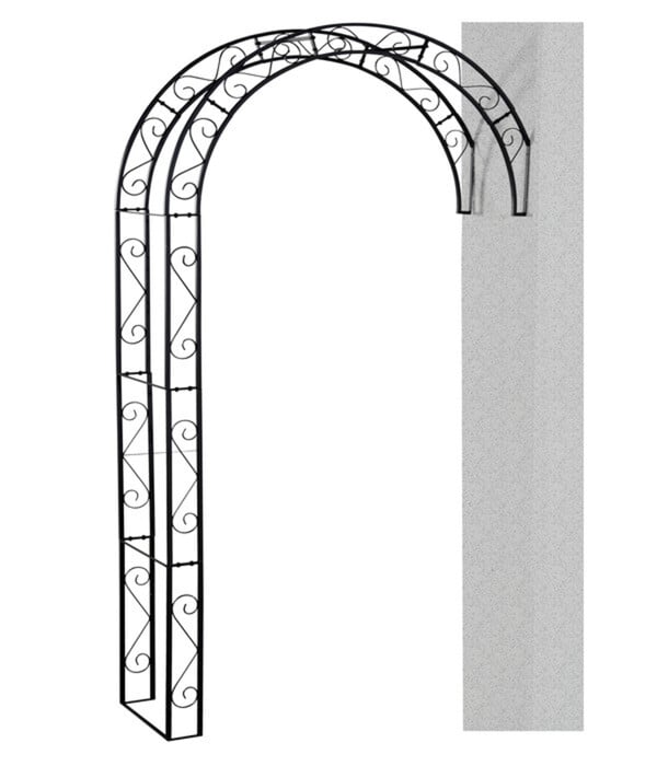 Bild 1 von Siena Garden Metall-Rosenbogen Cambridge, ca. B130/H245/T35 cm