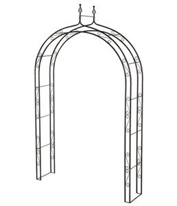 Siena Garden Metall-Rosenbogen Oxford, ca. B150/H250/T36 cm