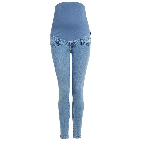 Bild 1 von Damen Umstands-Jeans im 5-Pocket-Style HELLBLAU