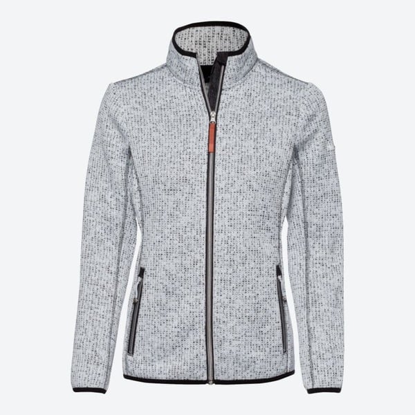 Bild 1 von Damen-Fleecejacke in Mélange-Optik, Gray