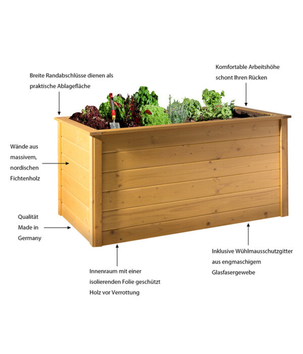 Bild 4 von Weka Hochbeet, ca. B139/H70/T78 cm