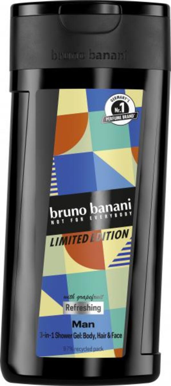 Bild 1 von Bruno Banani Man 3-in-1 Shower Gel Refreshing with Grapefruit