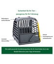 Bild 2 von kleinmetall® Hundetransportbox VarioCage Einzelbox SL+, ca. B70/H69/T76-103 cm