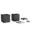 Bild 3 von LECHUZA® Kunststoff-Topf Cube Cottage, quadratisch
