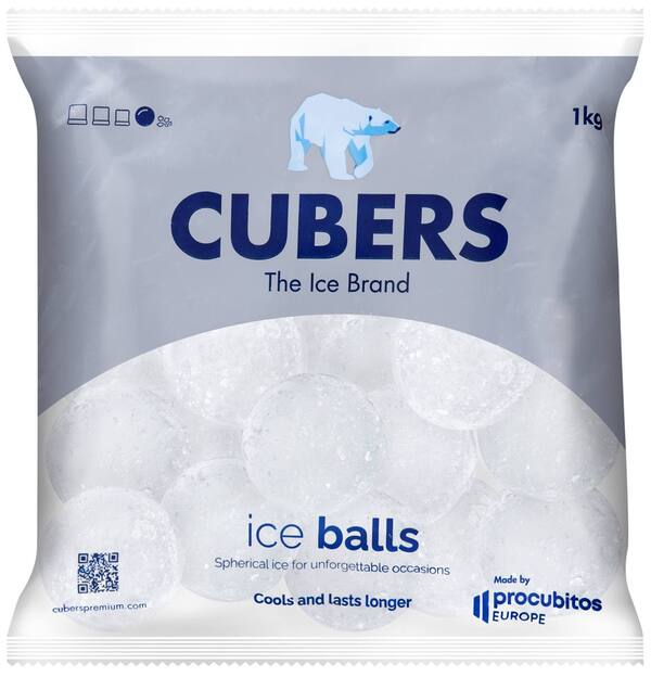 Bild 1 von CUBERS Ice Balls, 1-kg-Beutel