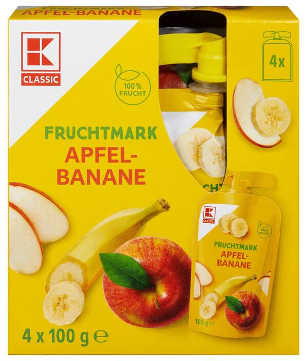 Bild 1 von K-CLASSIC Fruchtmark, 4 St. = 400-g-Packg.