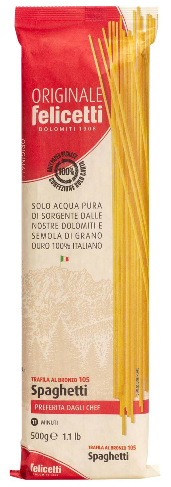 Bild 1 von FELICETTI Pasta, 500-g-Packg.