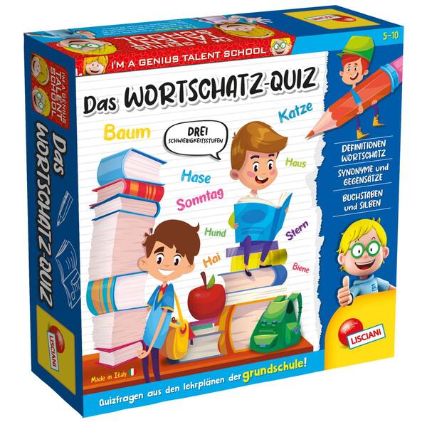 Bild 3 von LISCIANIGIOCHI Quiz-Spiel »Kleines Genie«