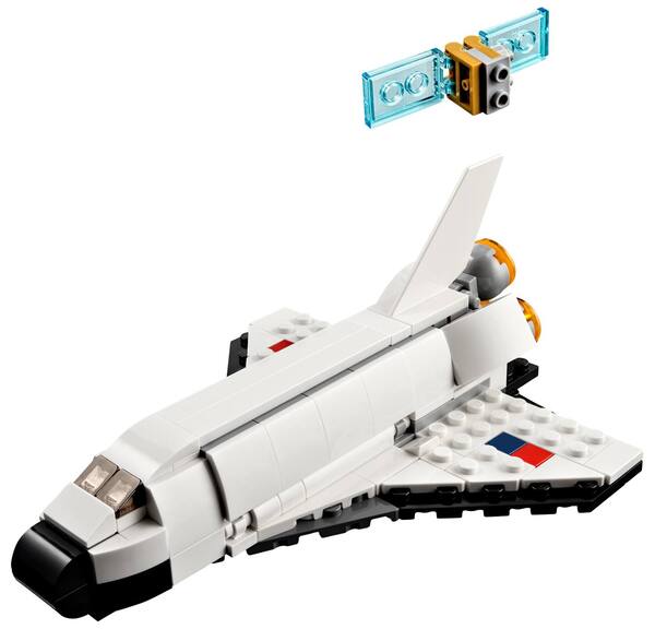 Bild 1 von LEGO CREATOR »Spaceshuttle« Bauset 31134, 144-teilig