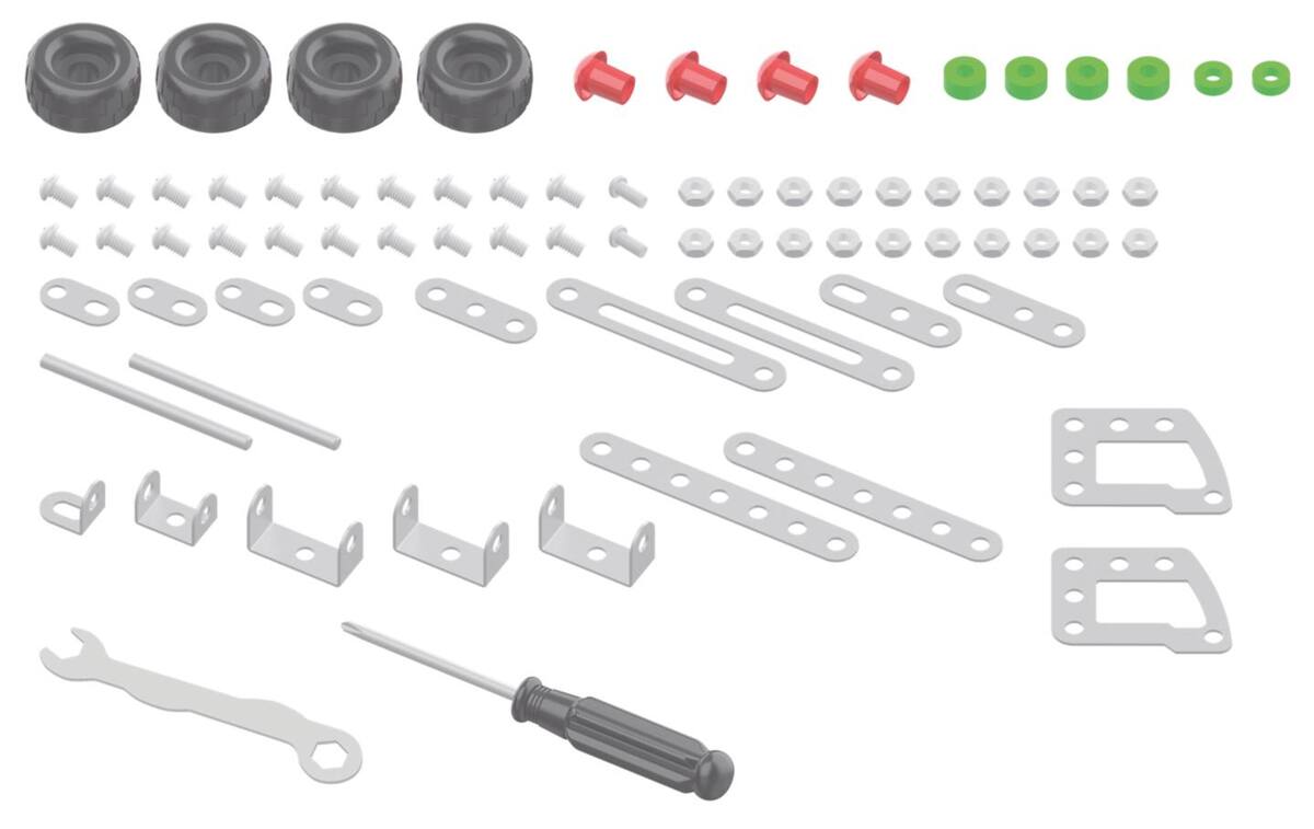 Bild 2 von KIDLAND® Metallfahrzeug »Gabelstapler«, 80-teilig