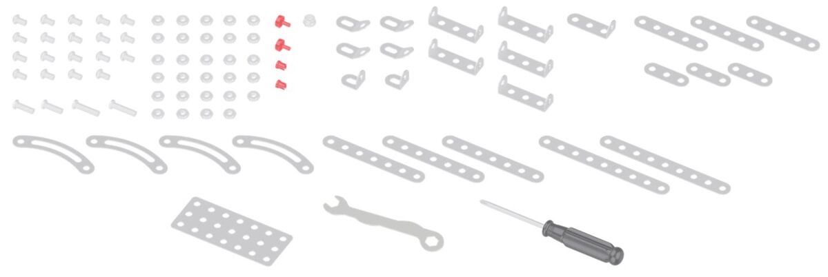 Bild 2 von KIDLAND® Metallfahrzeug »Hubschrauber«, 87-teilig