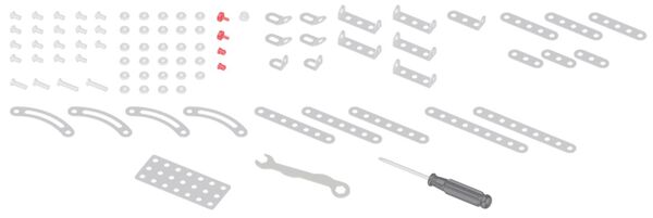 Bild 2 von KIDLAND® Metallfahrzeug »Hubschrauber«, 87-teilig