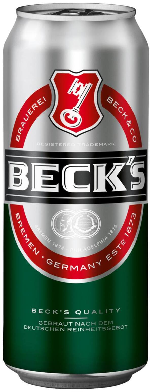 Bild 1 von BECK'S Pils, 0,5-l-Dose