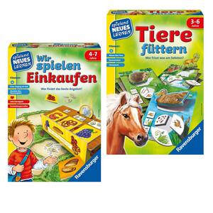 RAVENSBURGER »Tiere füttern« Lernspiel