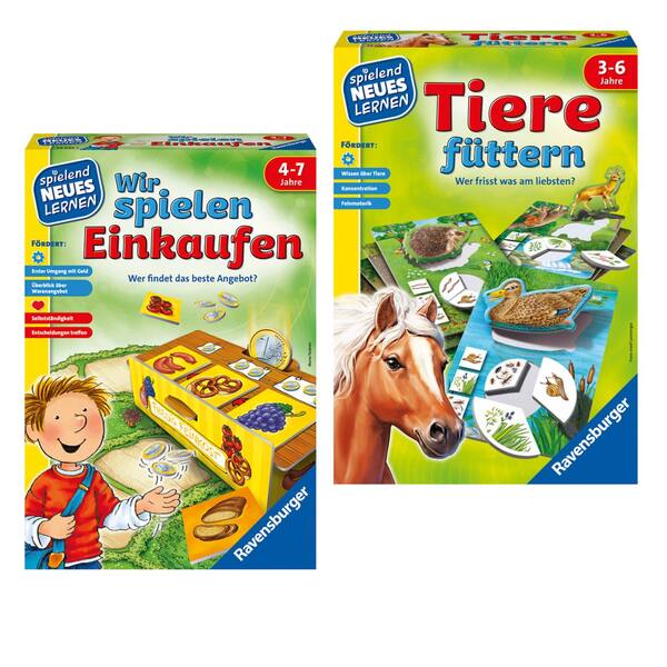 Bild 1 von RAVENSBURGER »Tiere füttern« Lernspiel