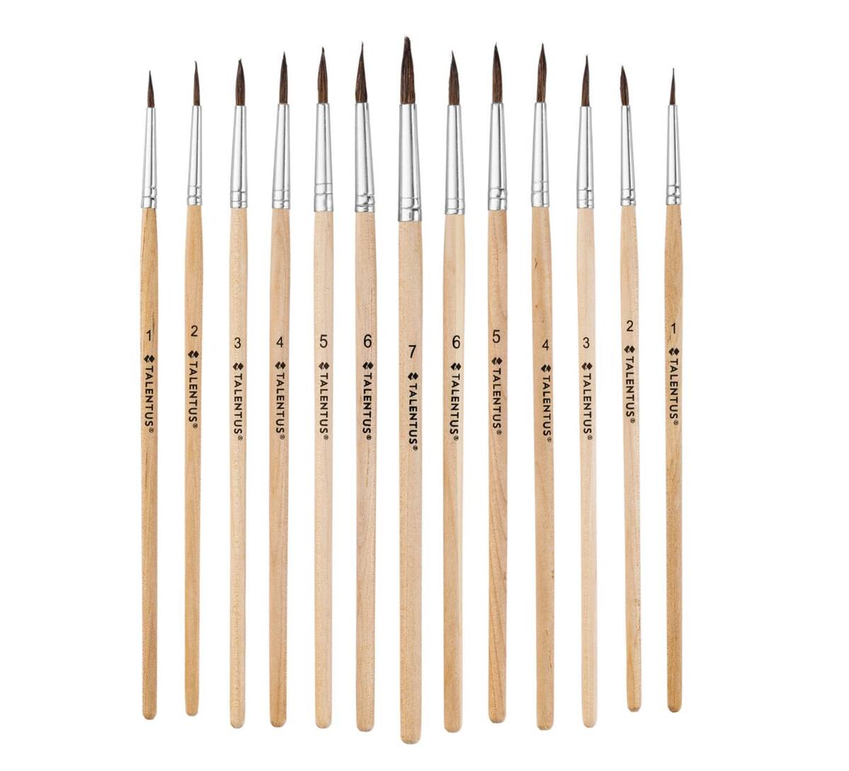 Bild 3 von TALENTUS® Pinsel-Set, 13-teilig