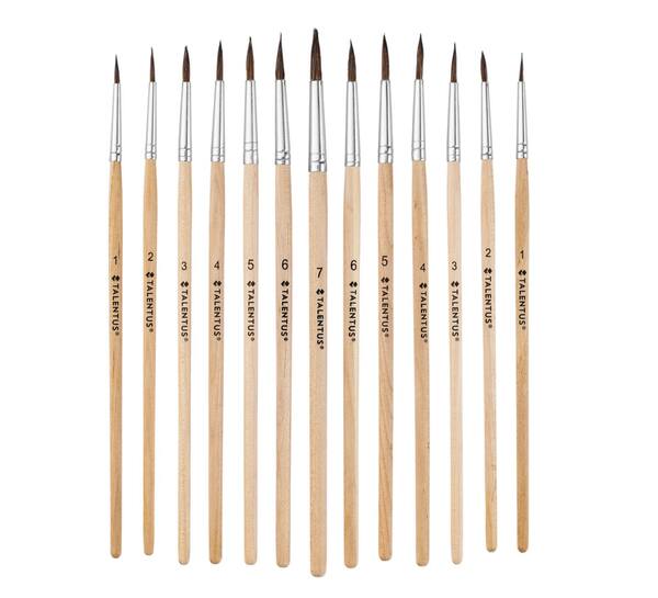 Bild 3 von TALENTUS® Pinsel-Set, 13-teilig