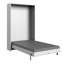 Bild 1 von Wandklappbett Juist vertikal Weiß 102x213x43 cm