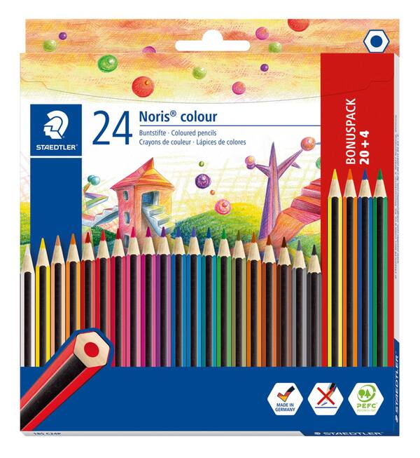 Bild 1 von STAEDTLER Buntstifte-Set »Noris®«, 24-teilig