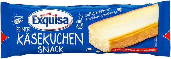 Bild 1 von EXQUISA Käsekuchen-Snack, 70-g-Packg.