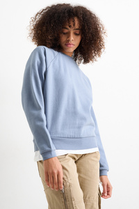 C&A Sweatshirt, Blau, Größe: XS