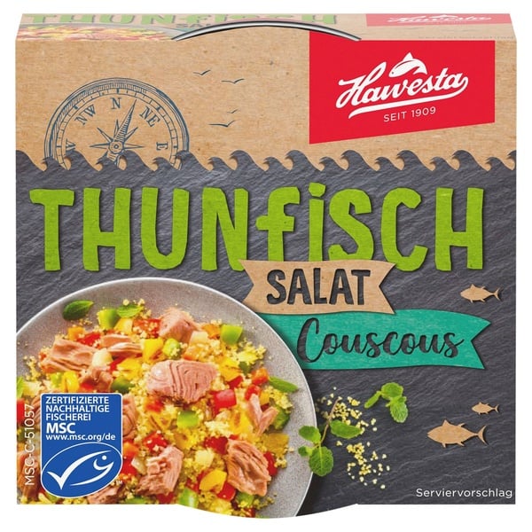 Bild 1 von HAWESTA Thunf. Salat 160 g, Couscous