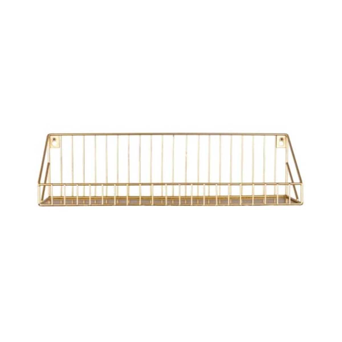 Bild 1 von Wandregal Katja 45 x 11 cm Metall goldfarbig