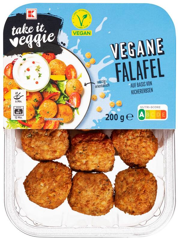 Bild 1 von K-TAKE IT VEGGIE Falafel oder Gemüsebällchen, 200-g-Packg.