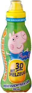 SURPRISE DRINKS »Peppa Pig« oder »Cars«, 0,3-l-Fl.