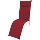 Bild 1 von Relaxauflage rot Polyester B/H/L: ca. 50x4,5x174 cm