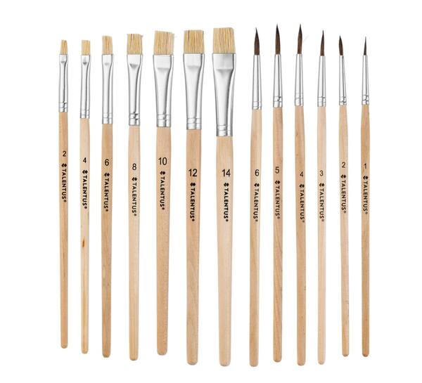 Bild 2 von TALENTUS® Pinsel-Set, 13-teilig