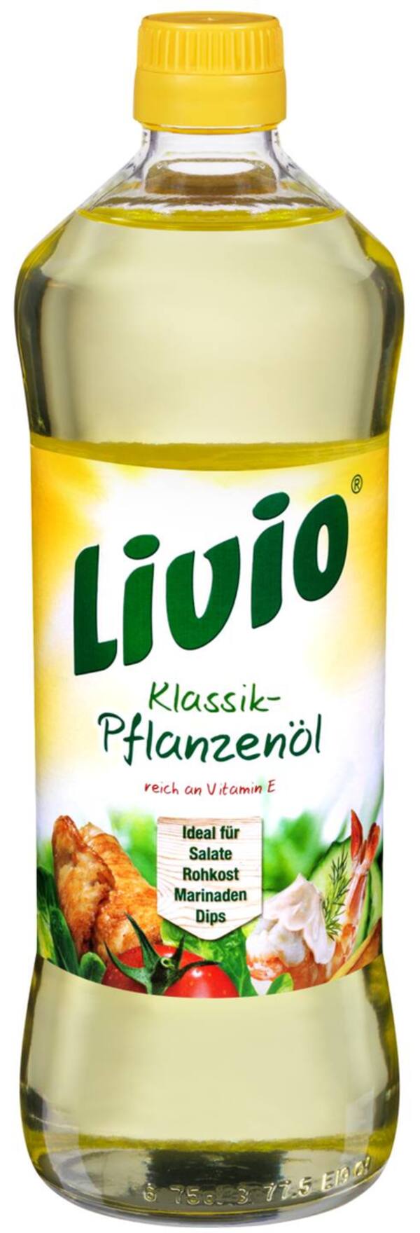 Bild 1 von LIVIO Klassik-Pflanzenöl, 750-ml-Fl.