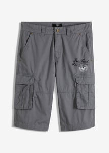 Long-Bermuda, Regular Fit, 46, Grau