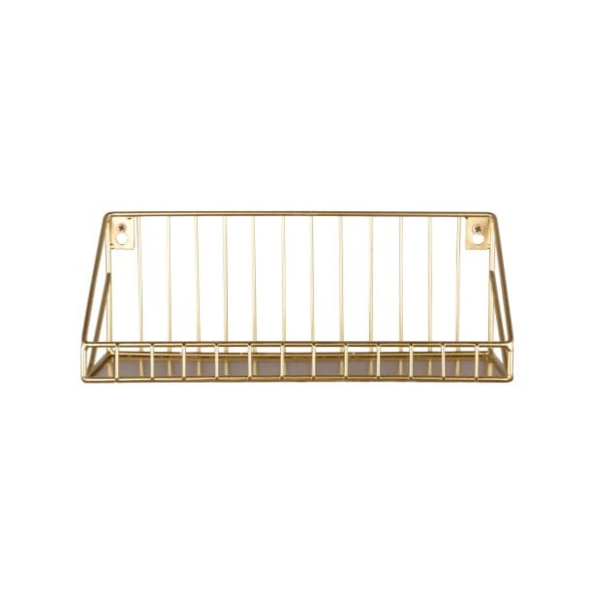 Bild 1 von Wandregal Katja 30 x 11 cm Metall goldfarbig