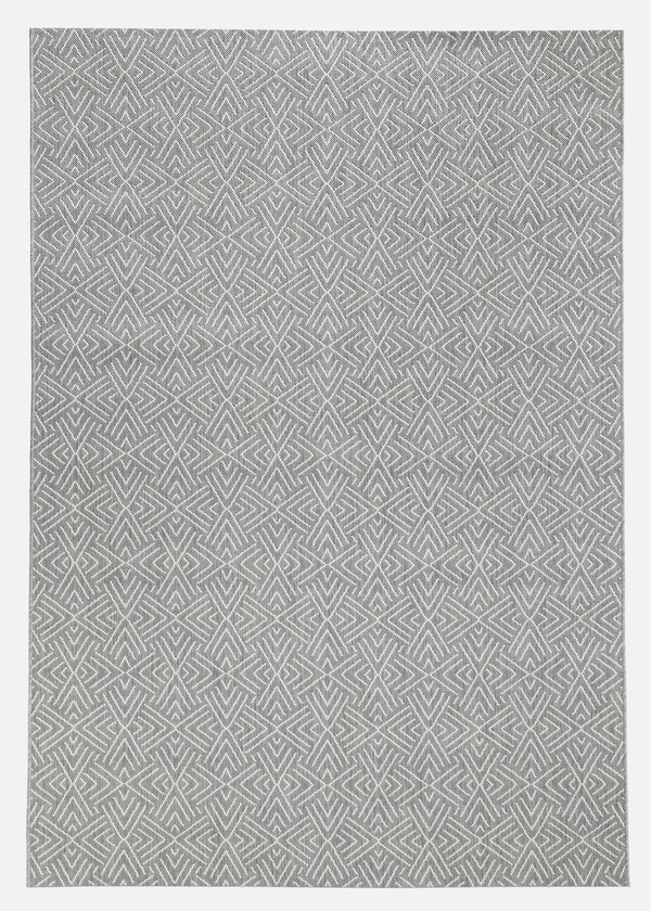 Bild 1 von In- und Outdoor Teppich mit dezenter Struktur, 7 (60/200 cm), Silber