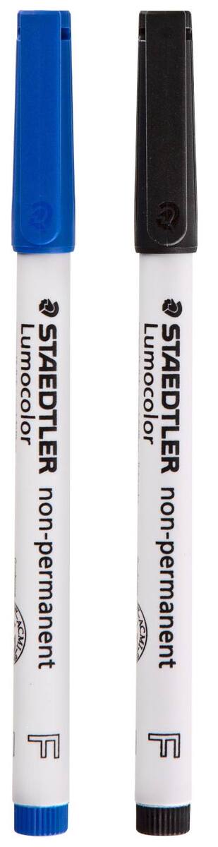Bild 2 von STAEDTLER Folienstifte non-permanent »Lumocolor«, 2-St.-Packg.