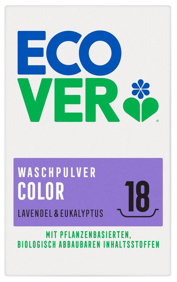 Bild 1 von ECOVER Waschpulver, 1,35-kg-Packg.