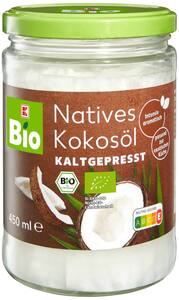 K-BIO Natives Kokosöl, 450-ml-Glas