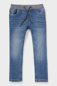 C&A Slim Jeans-Jog Denim, Blau, Größe: 122